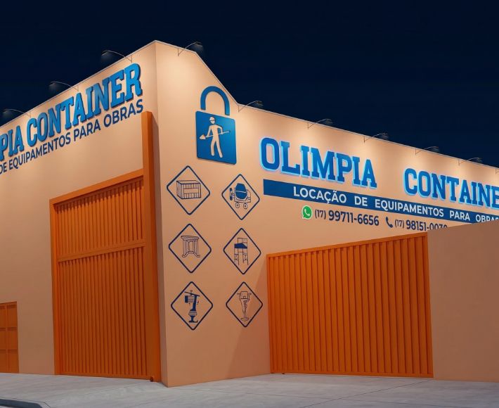 Olímpia Container, Locação de Equipamentos para Obra