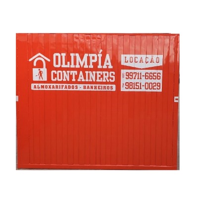 Container almoxarifado 2,5 x 1,5 x 2,1