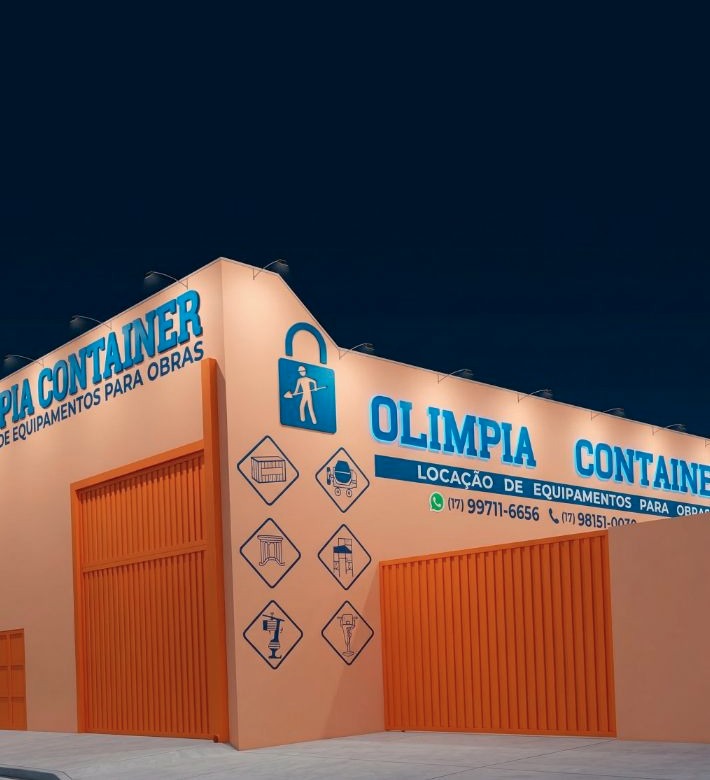 Olímpia Container, Locação de Equipamentos para Obra