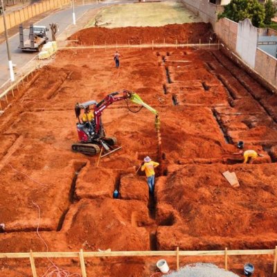 Abertura de baldrames