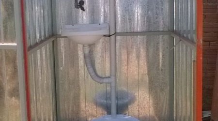 1x1M - Banheiro para Obra
