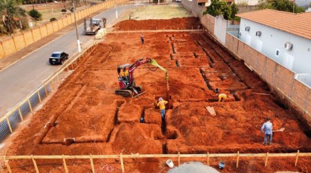 Abertura de baldrames